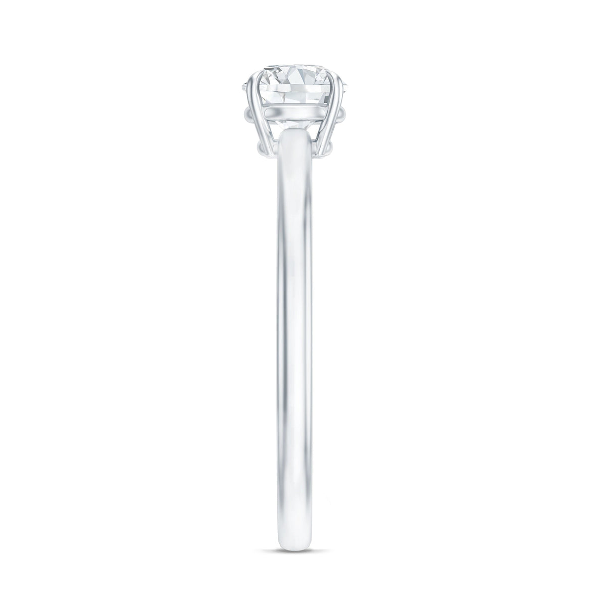 Round Brilliant Lab Grown Diamond Solitaire Promise Ring