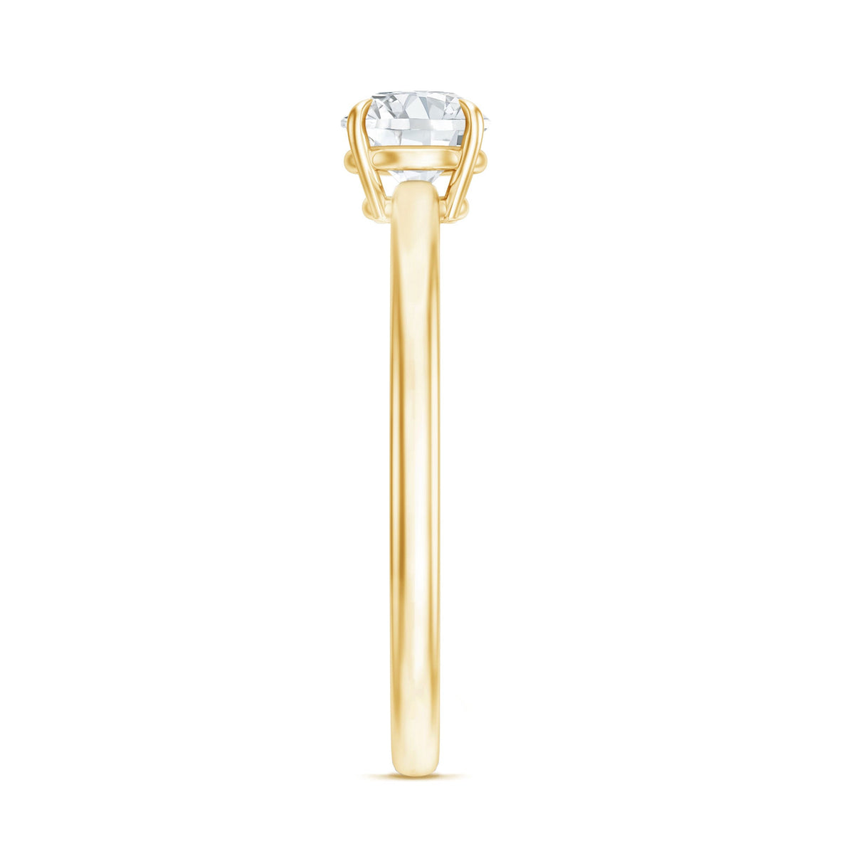 Round Brilliant Lab Grown Diamond Solitaire Promise Ring