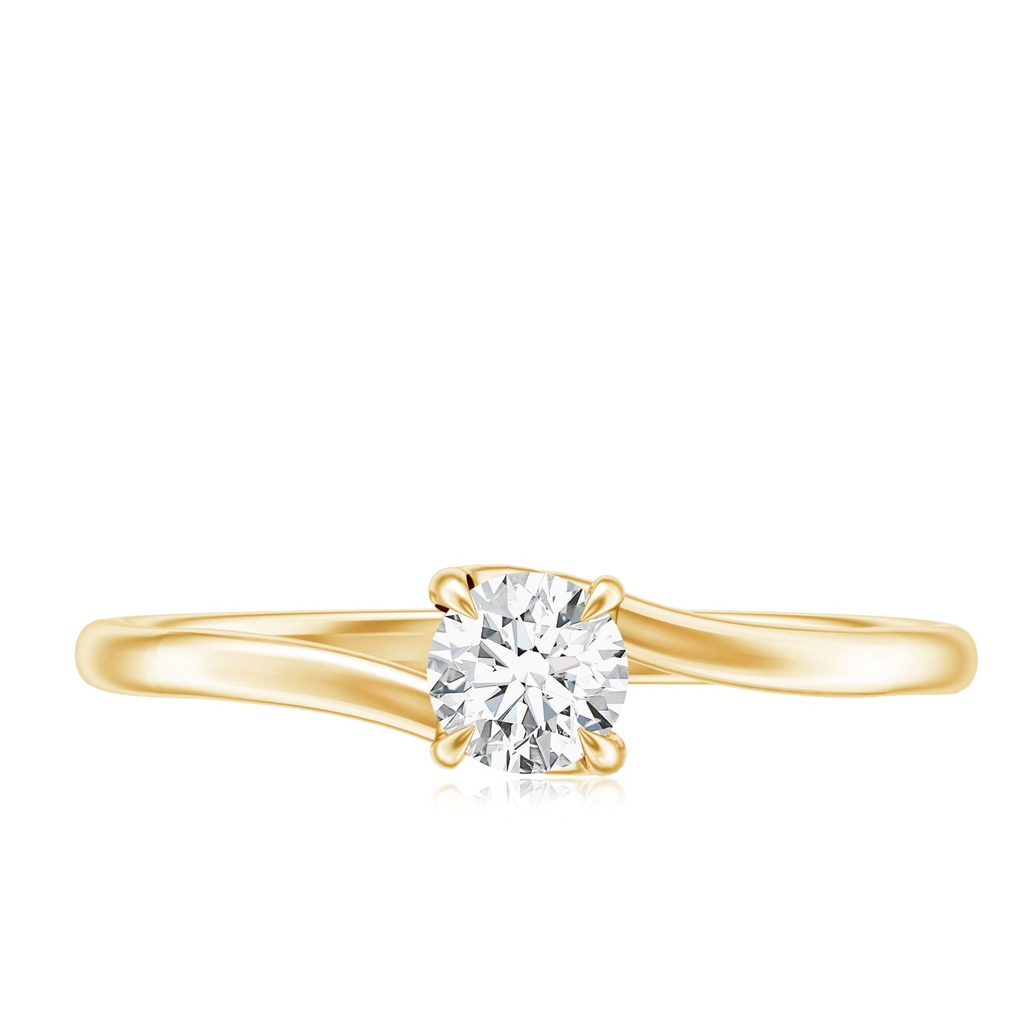 Solitaire Lab Grown Diamond Promise Ring