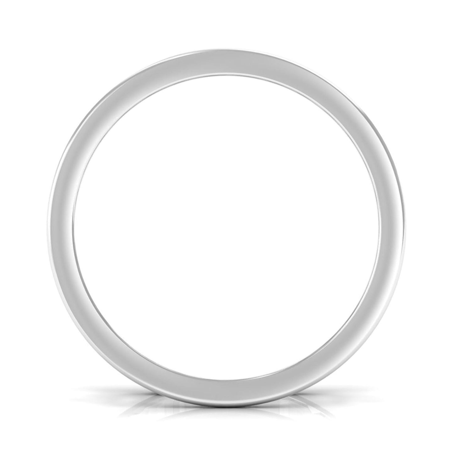 Baguette Cut Moissanite Wedding Band Channel Setting