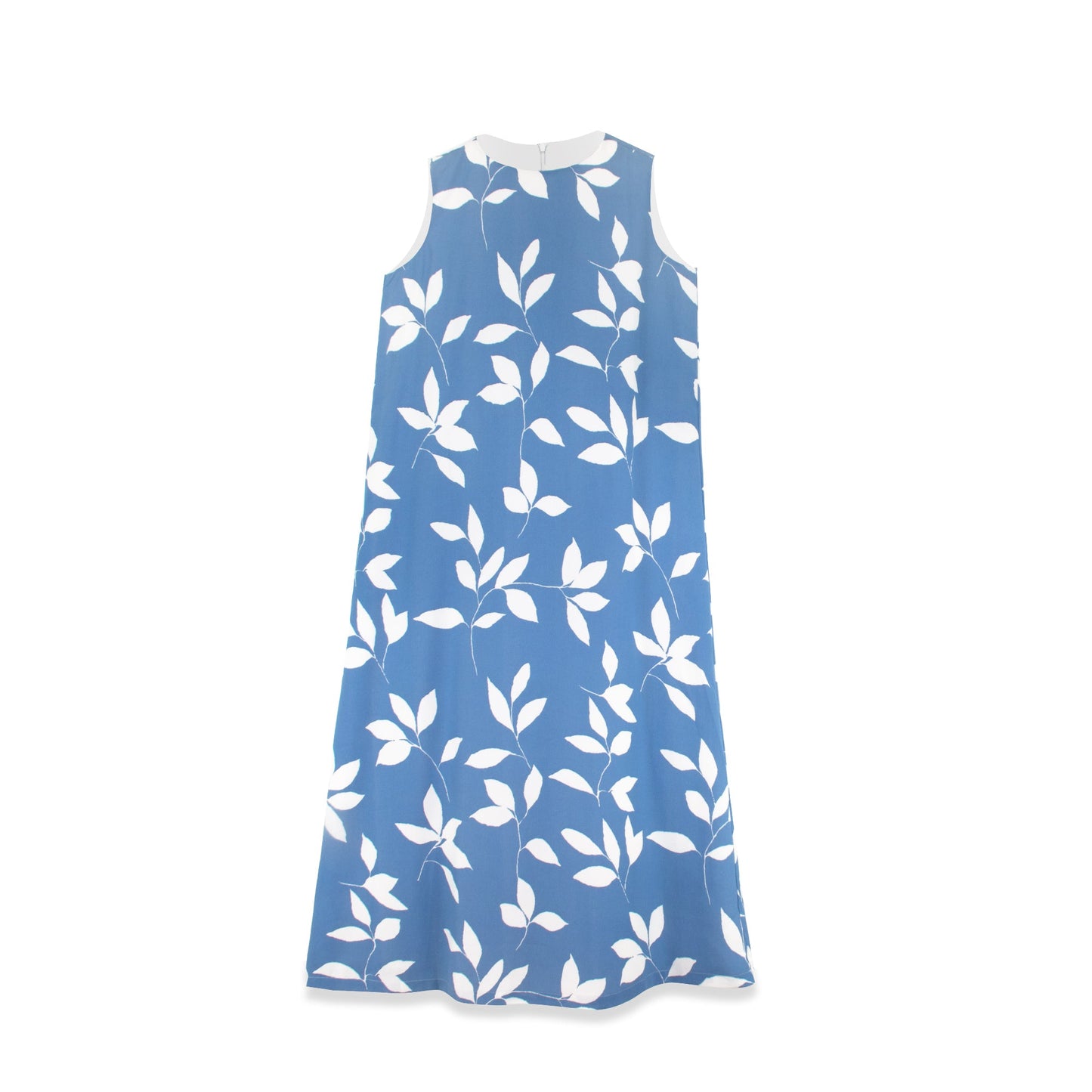 BLUE /WHT  FLORAL JUMPER