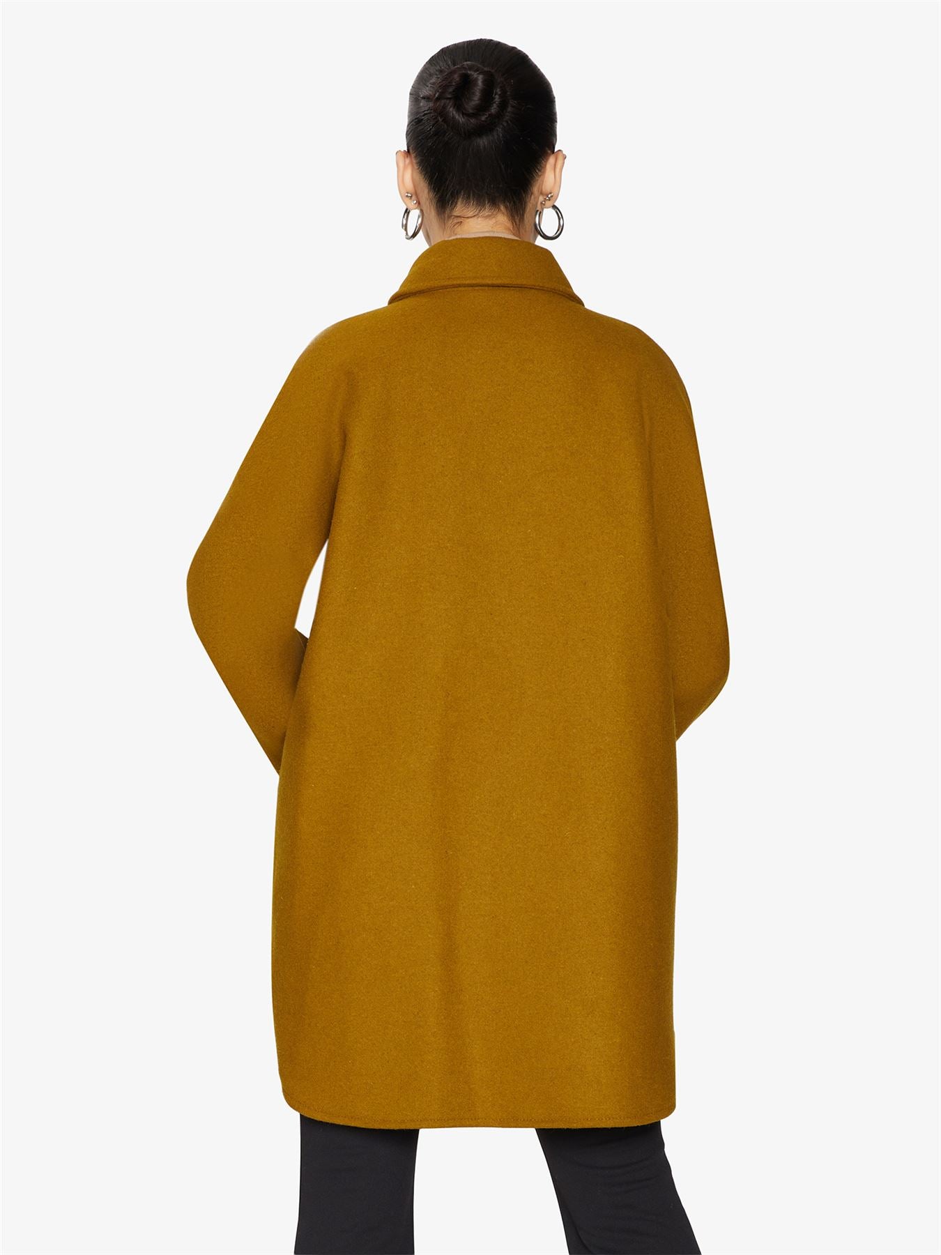 Oversized Stud Button jacket made in UK - Great Hall Collections House