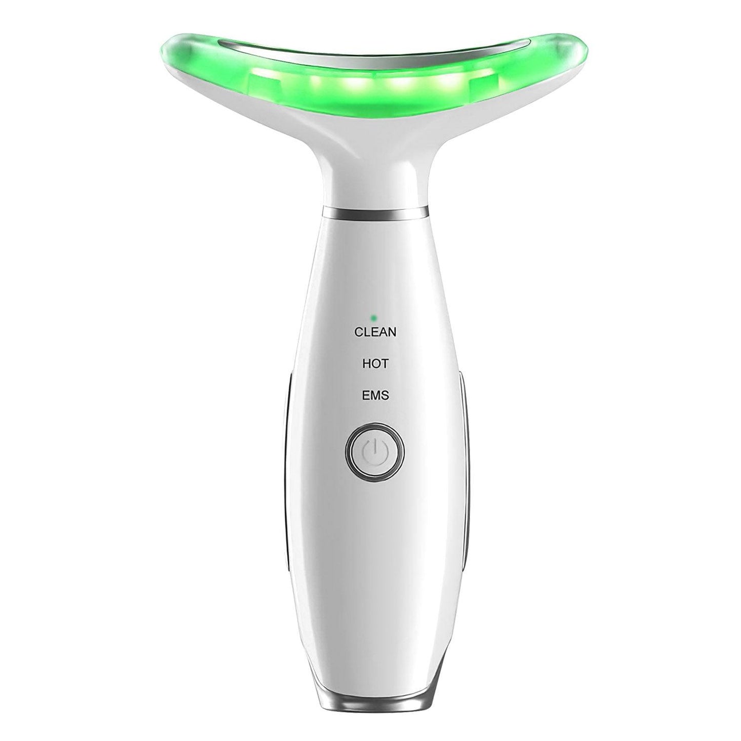 Anti Aging EMS Face & Neck Beauty Device - 3 LED Modes with Vibration