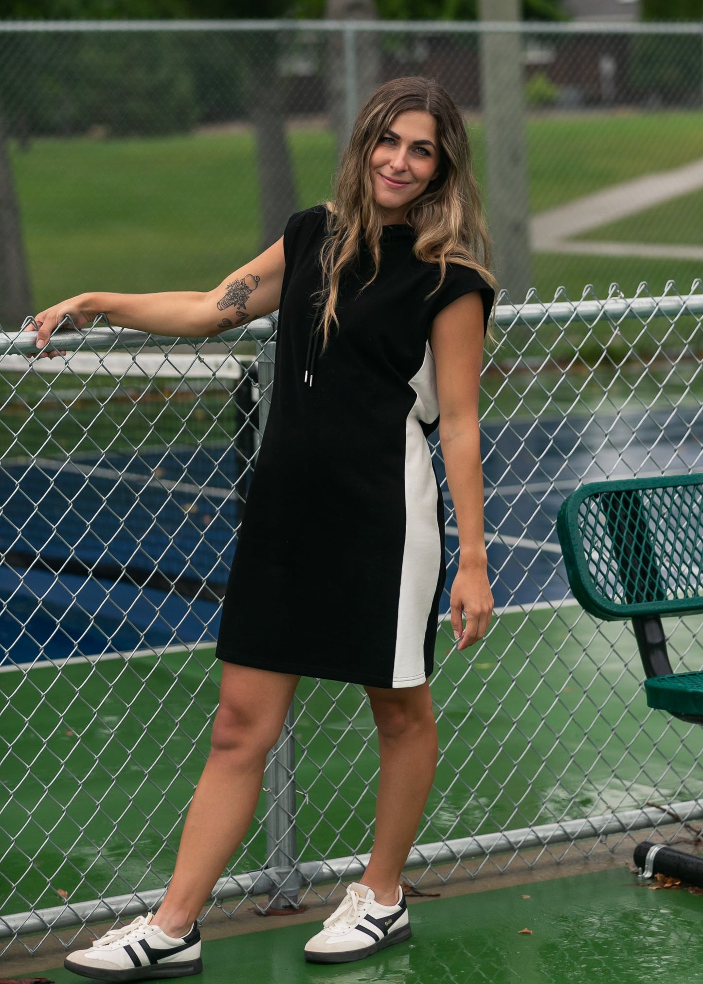 Asher Hooded Sweatshirt Dress - FINAL SALE