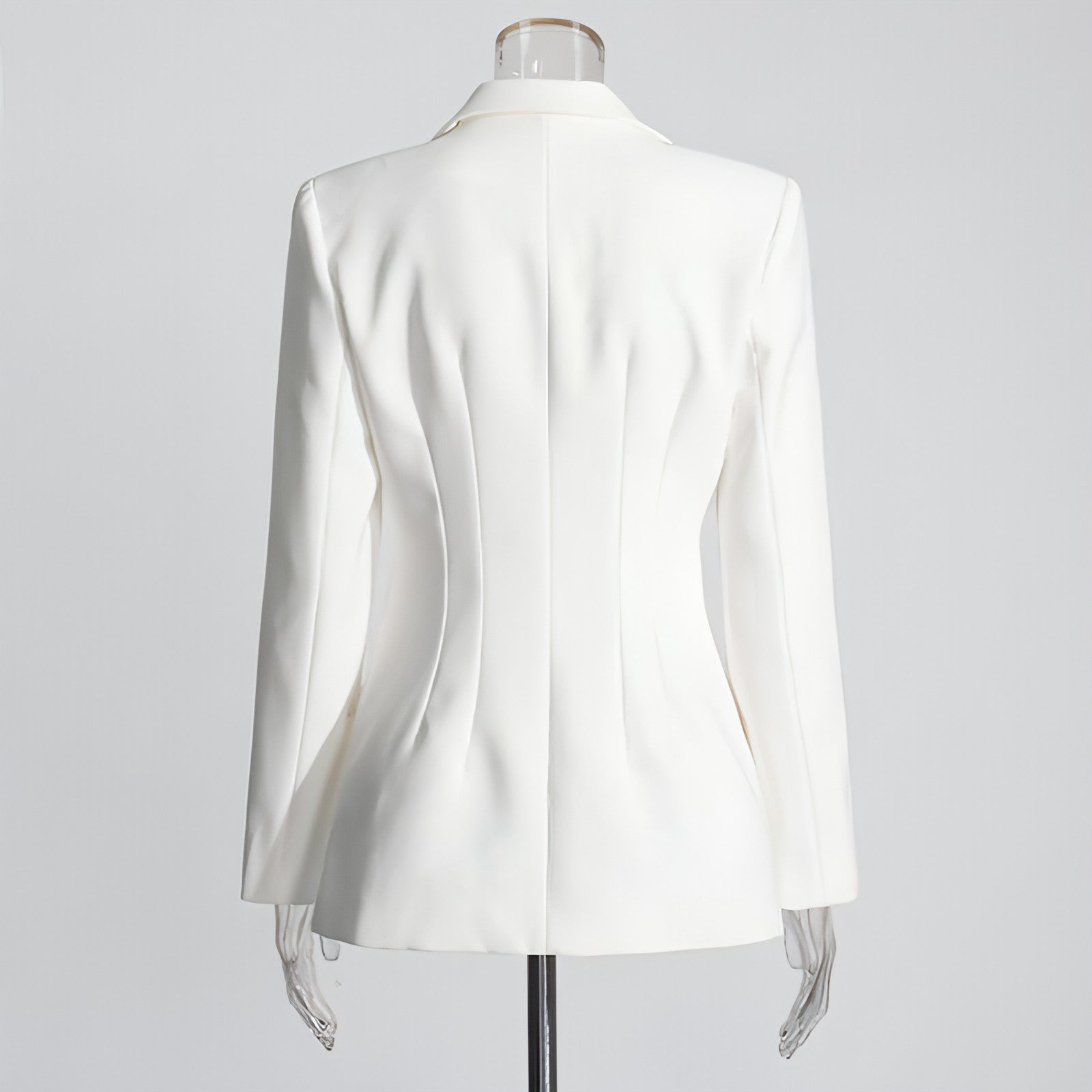 Fashion Slim Fit Patchwork Suit Jacket For Women - Great Hall Collections House