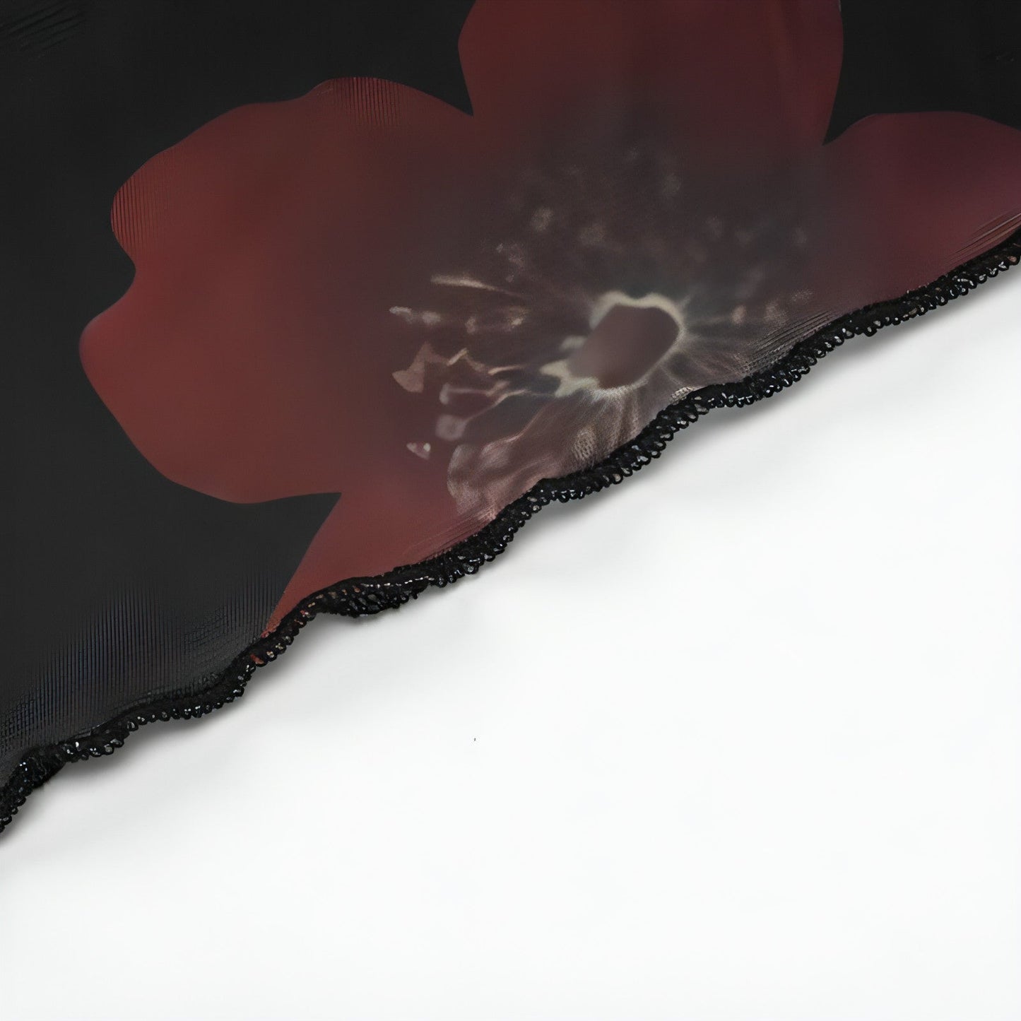 Printed Lace Stitching Wrapped Chest Dew Dress - Great Hall Collections House