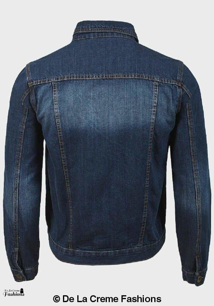 Brave Soul - Men's Camo Print Denim Jacket made in UK - Great Hall Collections House