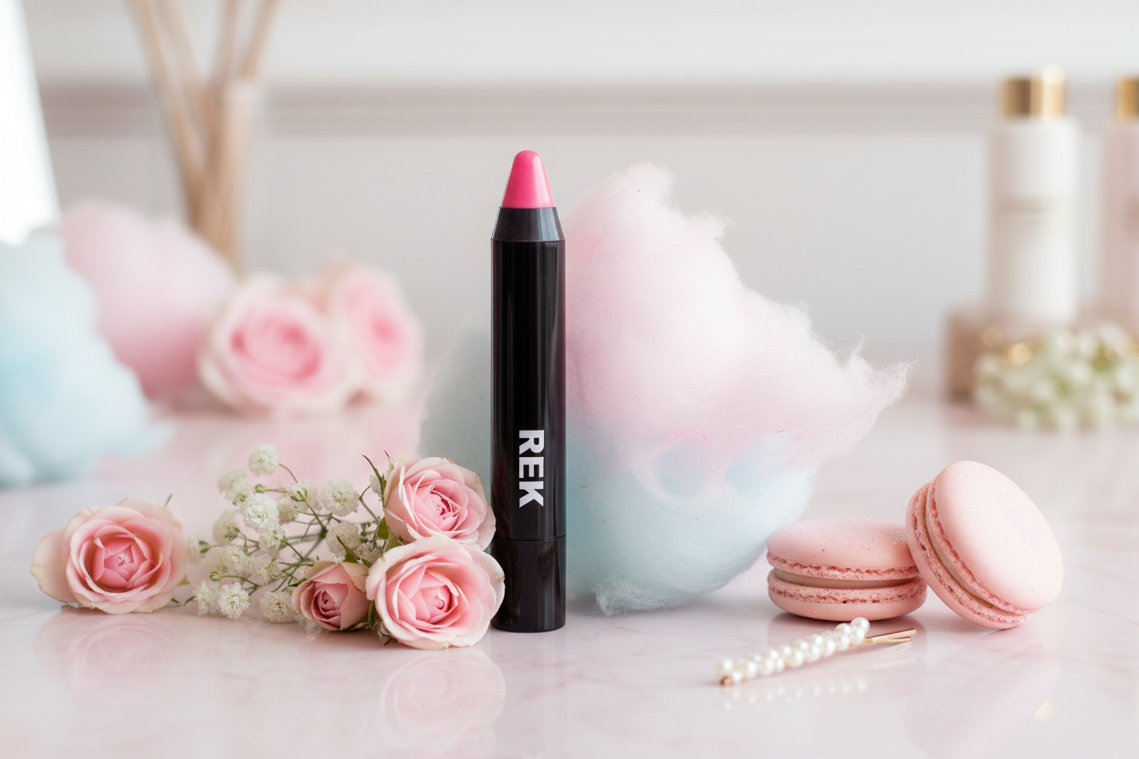 Cotten Candy Sheer Glossy Lip Balm Stick