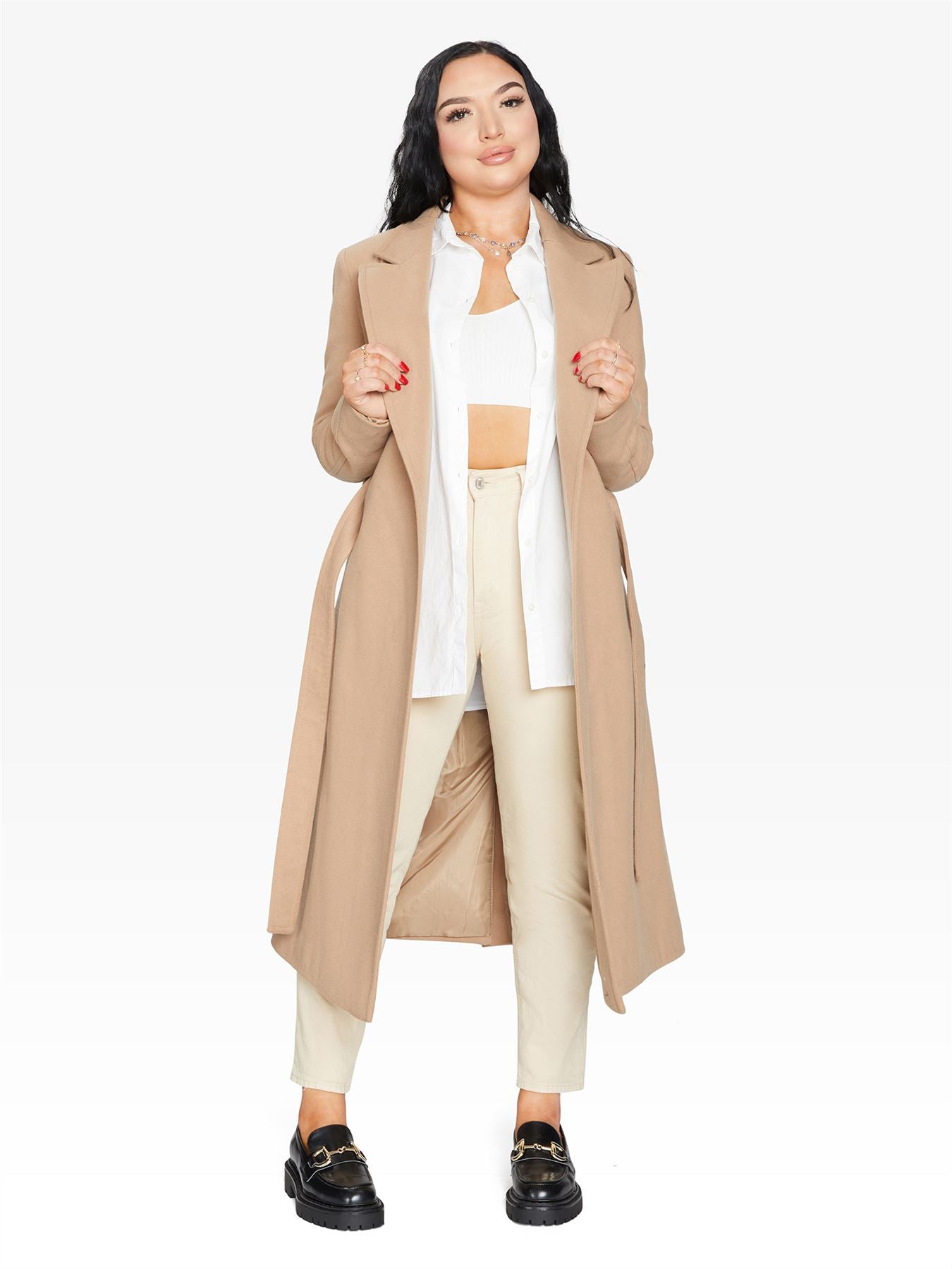 (PRE-ORDER) Belted Longline Duster Coat (2024) - Great Hall Collections House