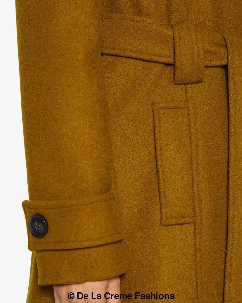 Slim Fit Shawl Hooded Coat (1325) - Great Hall Collections House