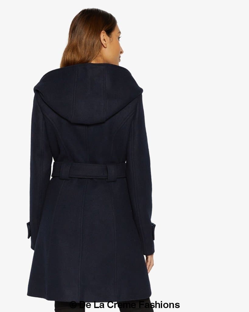 Slim Fit Shawl Hooded Coat (1325) - Great Hall Collections House