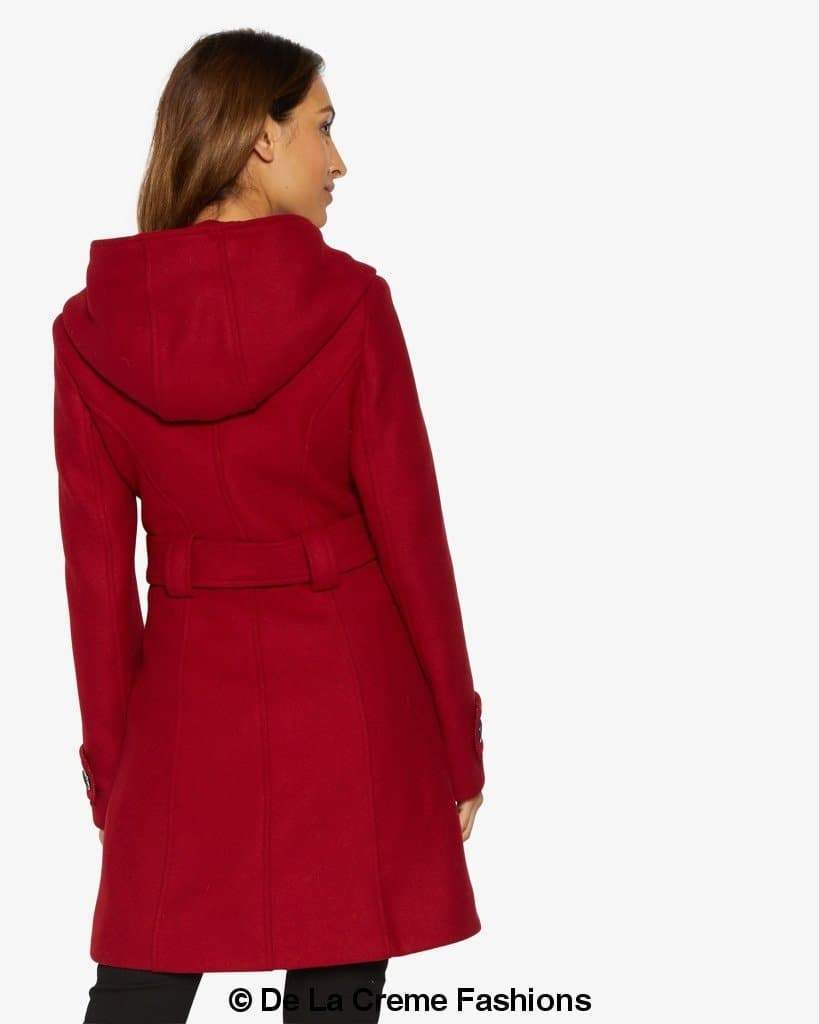 Slim Fit Shawl Hooded Coat (1325) - Great Hall Collections House