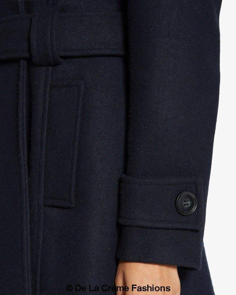 Slim Fit Shawl Hooded Coat (1325) - Great Hall Collections House