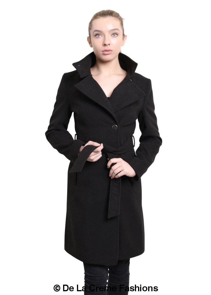 Hip Length Keep It Simple Coat made in uk - Great Hall Collections House