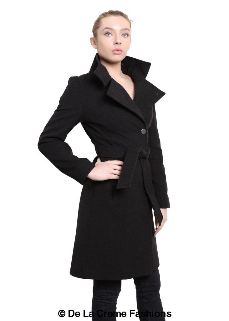 Hip Length Keep It Simple Coat made in uk - Great Hall Collections House