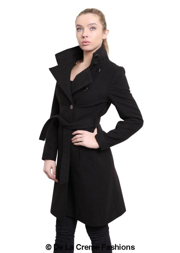 Hip Length Keep It Simple Coat made in uk - Great Hall Collections House