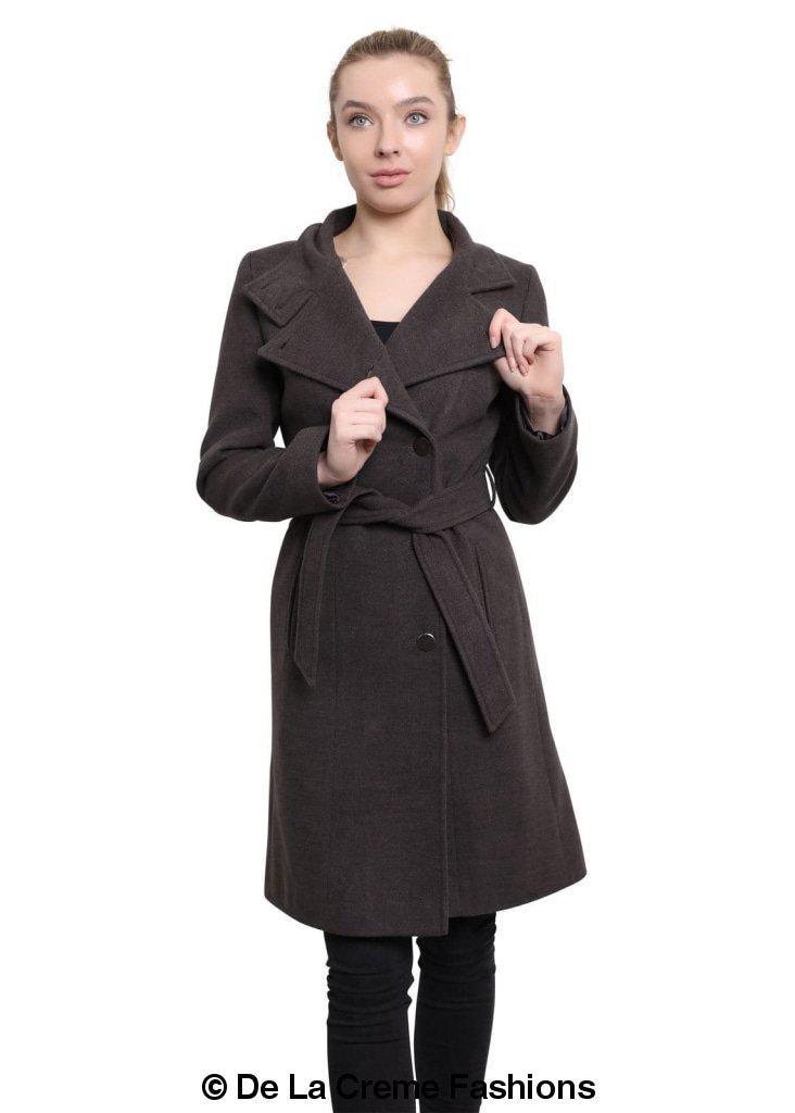 Hip Length Keep It Simple Coat made in uk - Great Hall Collections House