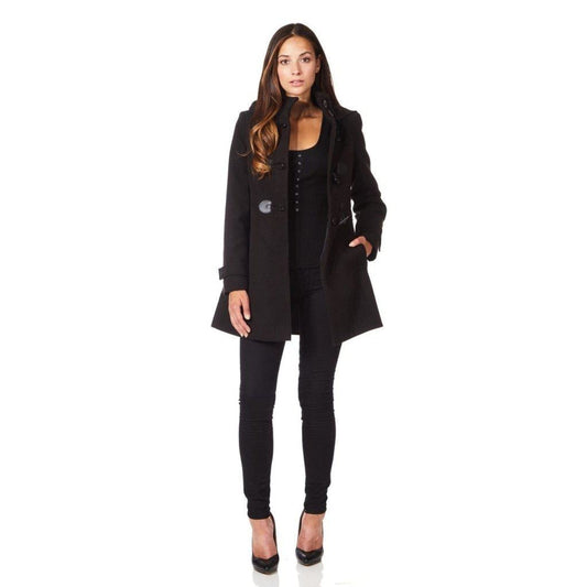 Hooded Toggle Fastened Slim Fit Coat - Great Hall Collections House