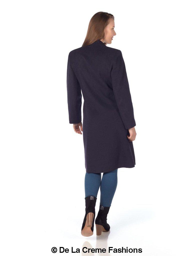 De La Creme - Women's Mohair Blend Longline Winter Coat made in uk - Great Hall Collections House