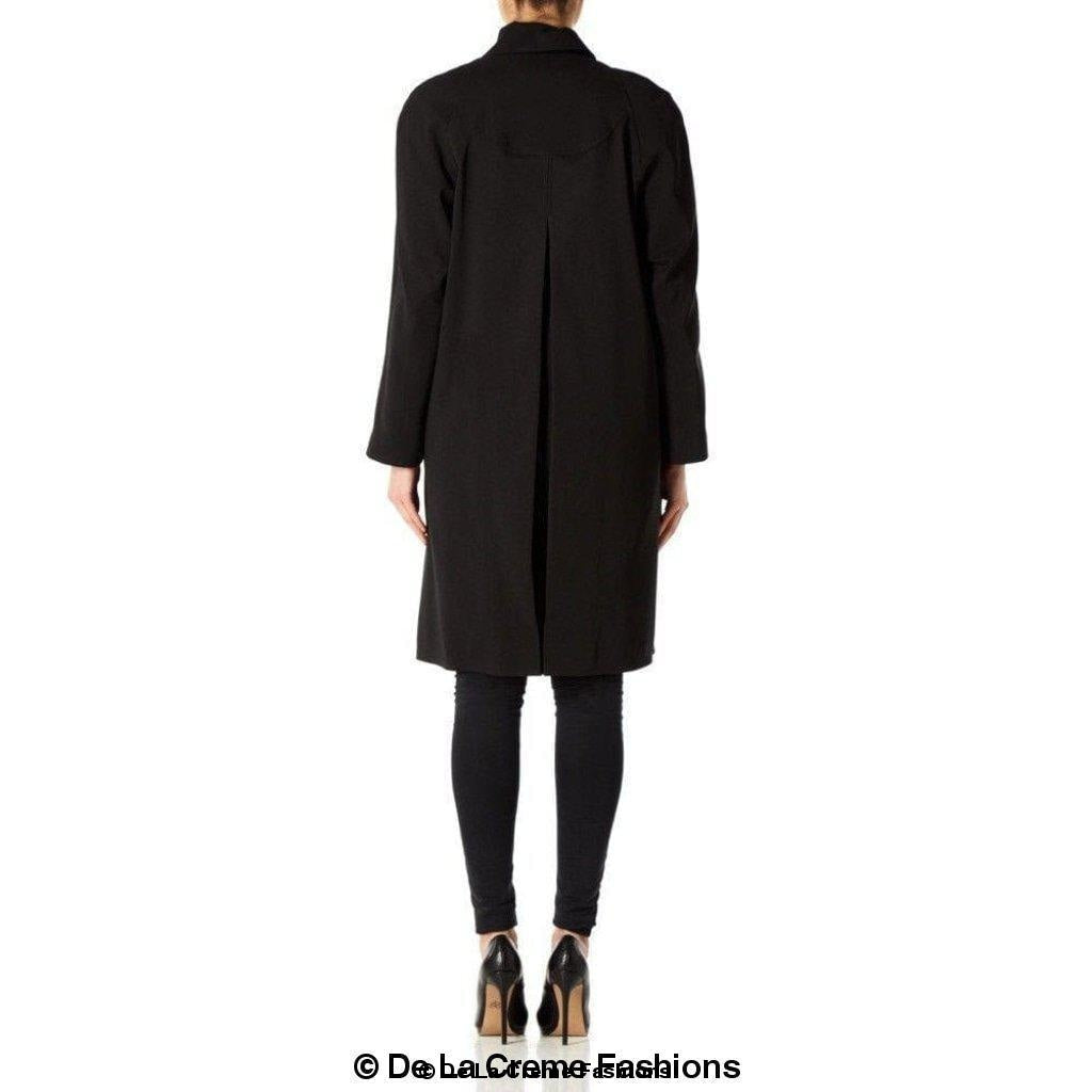 De La Creme Womens Oversized Knee Length Swing Coat made in UK - Great Hall Collections House