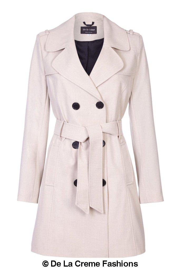 Spring/Summer Military Double Breasted Trench Coat (9049-SP) - Great Hall Collections House