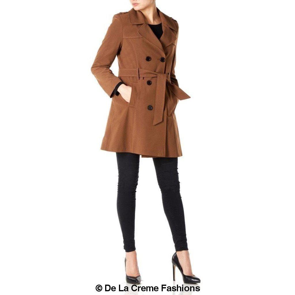 Spring/Summer Military Double Breasted Trench Coat (9049-SP) - Great Hall Collections House