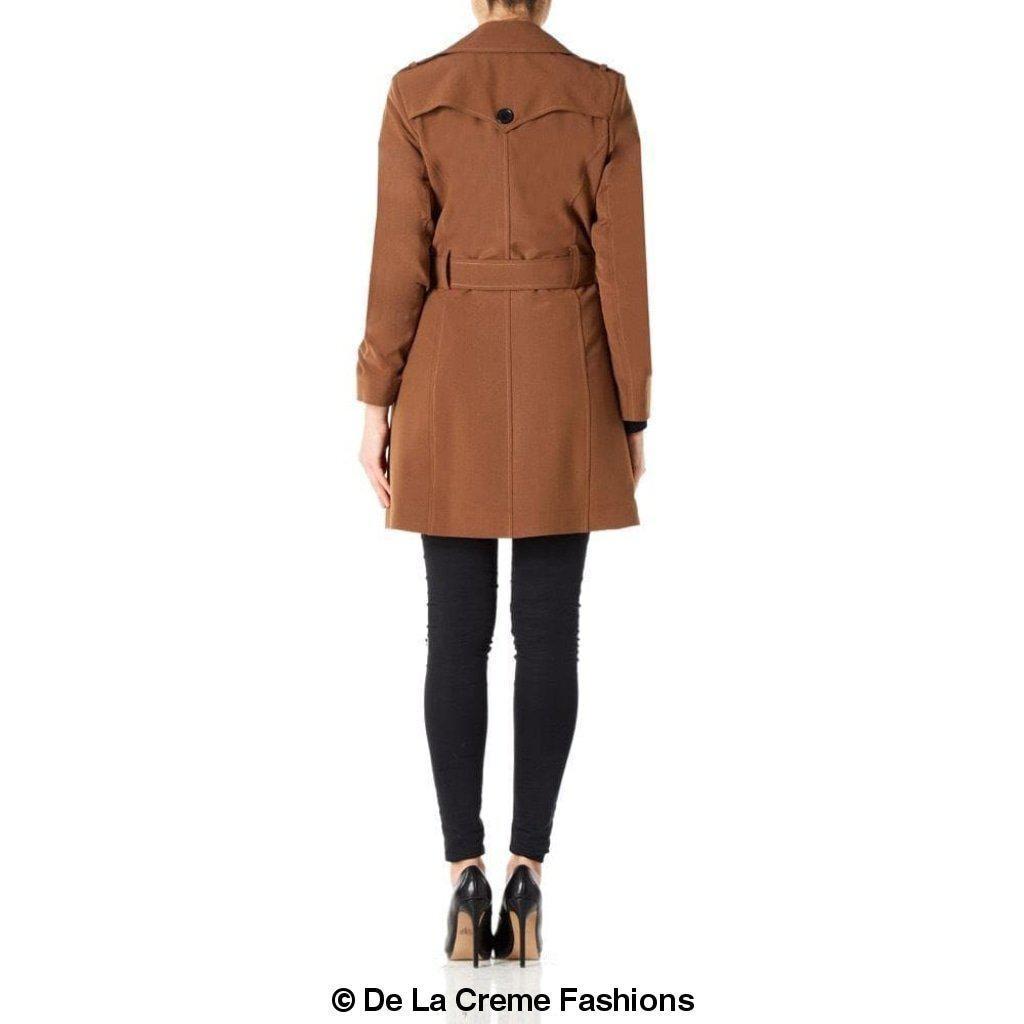Spring/Summer Military Double Breasted Trench Coat (9049-SP) - Great Hall Collections House