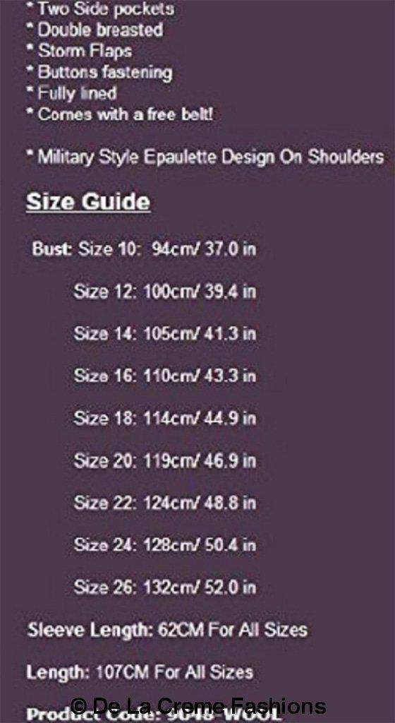 Spring/Summer Military Double Breasted Trench Coat (9049-SP) - Great Hall Collections House