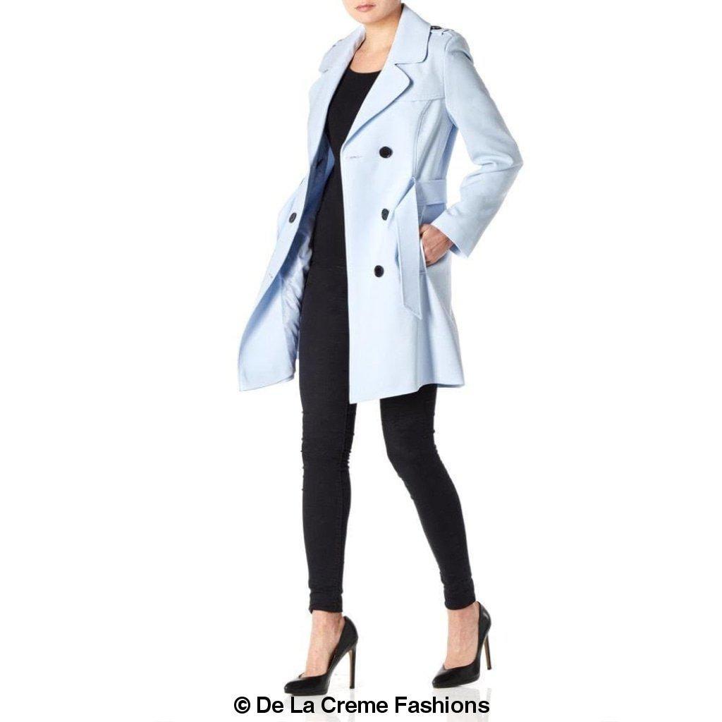 Spring/Summer Military Double Breasted Trench Coat (9049-SP) - Great Hall Collections House