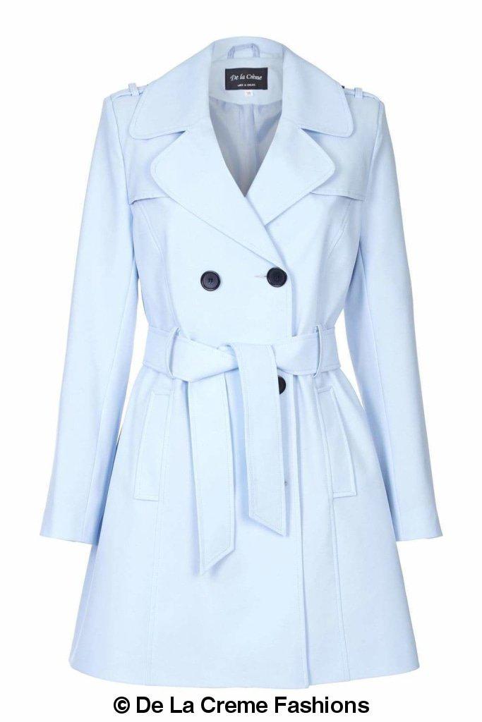 Spring/Summer Military Double Breasted Trench Coat (9049-SP) - Great Hall Collections House