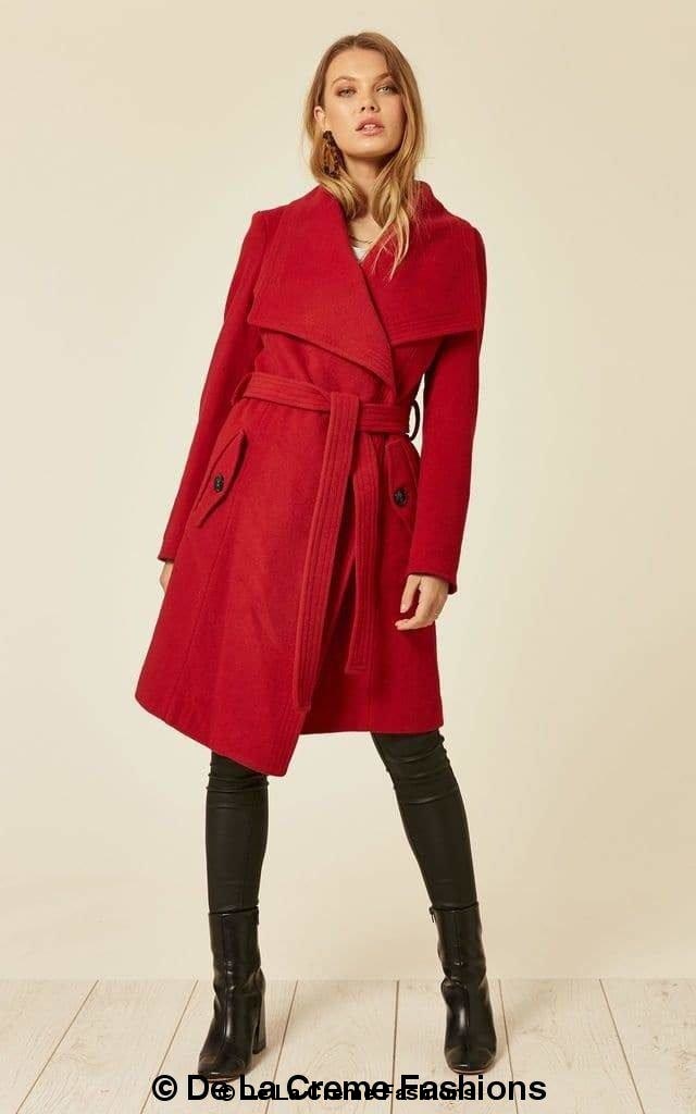 Wool Blend Large Lapel Duster Coat - Great Hall Collections House