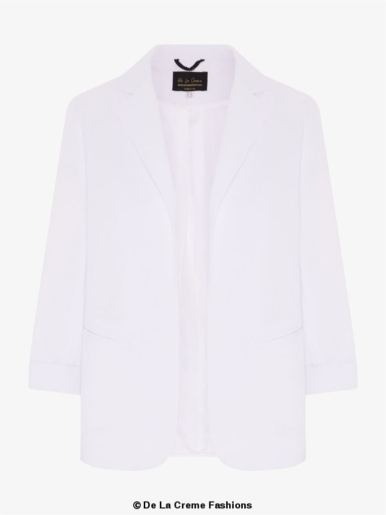 Edge To Edge Blazer made in uk - Great Hall Collections House