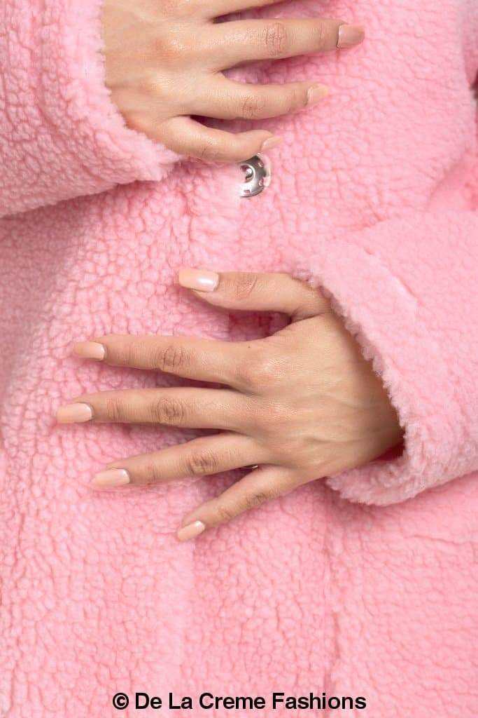 Jacqueline Oversized Teddy Coat MADE IN UK - Great Hall Collections House