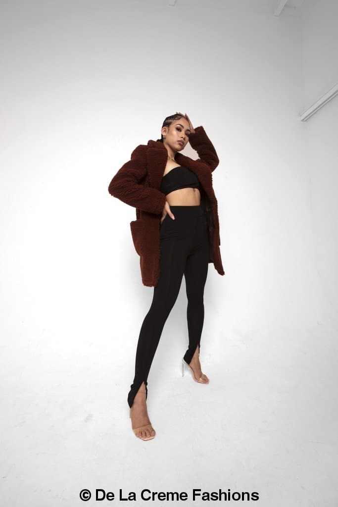 Jacqueline Oversized Teddy Coat MADE IN UK - Great Hall Collections House