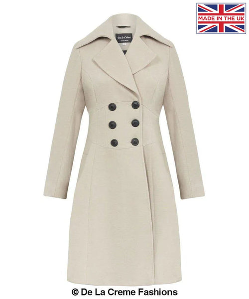 Kirsty Slim Fit A-Line Coat - Great Hall Collections House
