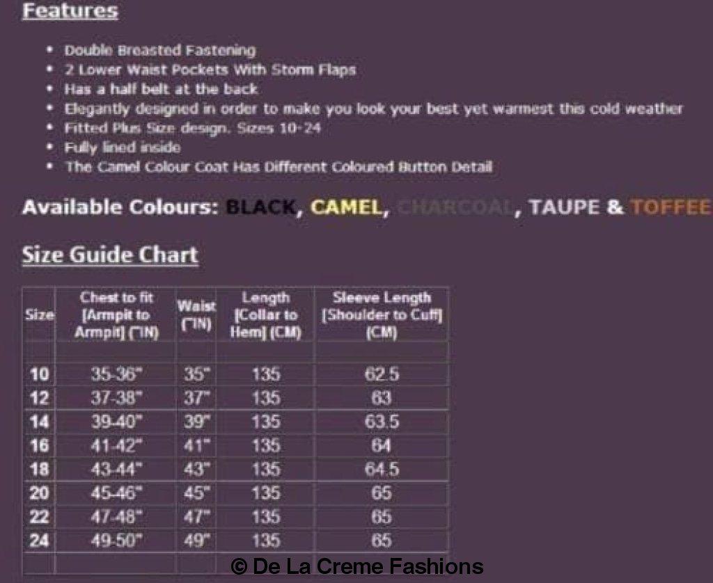 Wool Blend Double Breasted Long Coat - Great Hall Collections House