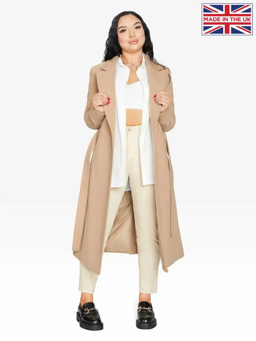 (PRE-ORDER) Belted Longline Duster Coat (2024) - Great Hall Collections House
