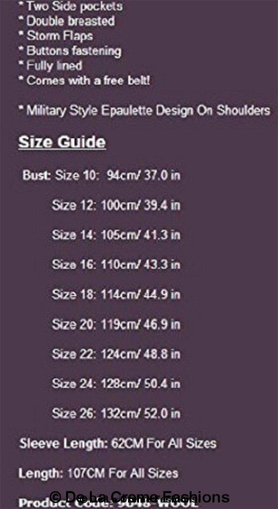 Spring/Summer Military Double Breasted Trench Coat (9049-SP) - Great Hall Collections House