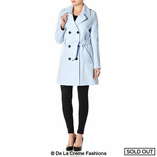 Spring/Summer Military Double Breasted Trench Coat (9049-SP) - Great Hall Collections House