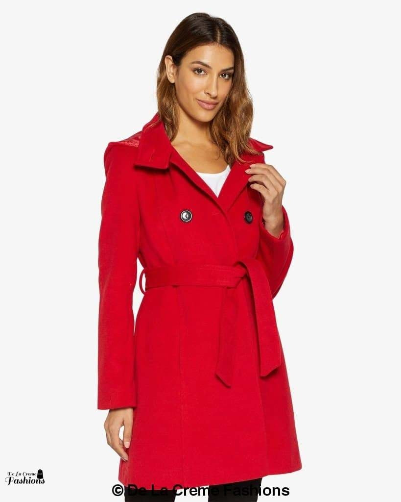 (PRE-ORDER) Double Breasted Hooded Coat (1225) - Great Hall Collections House