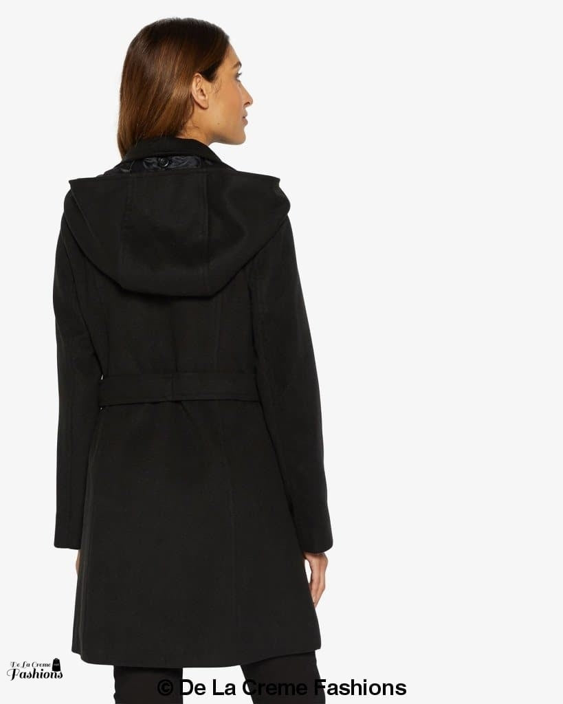 (PRE-ORDER) Double Breasted Hooded Coat (1225) - Great Hall Collections House