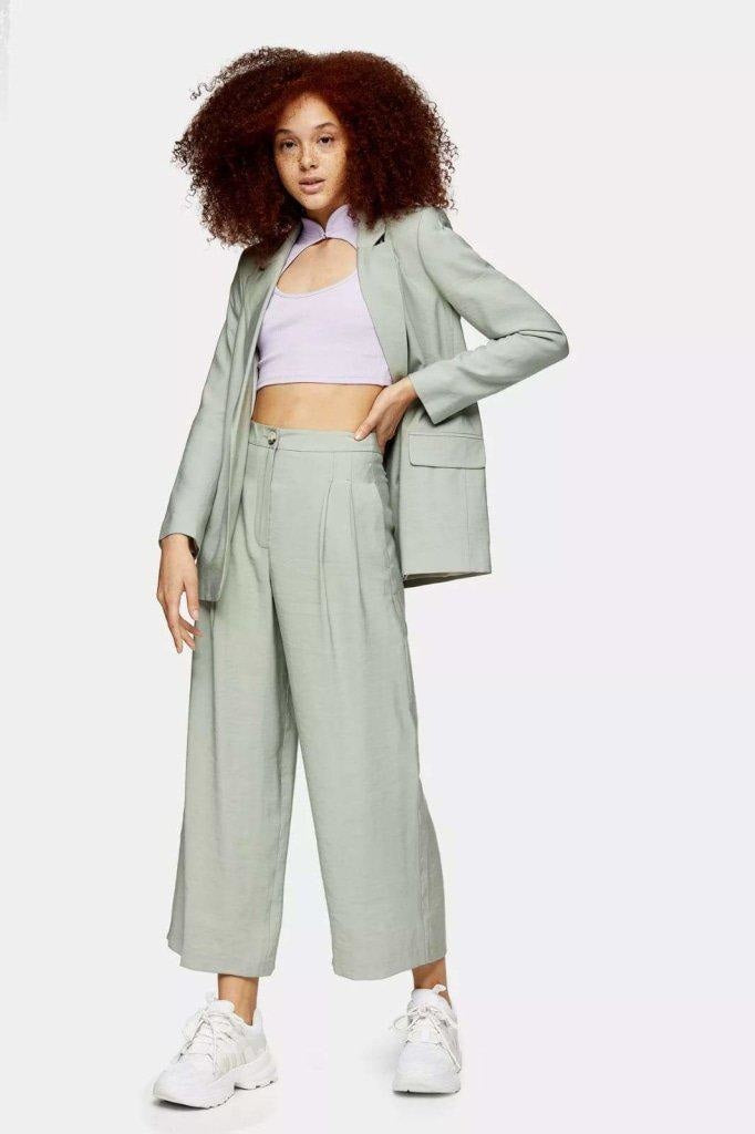 Topshop Womens Single Breasted Blazer & Trouser 2 Piece Suit - Great Hall Collections House