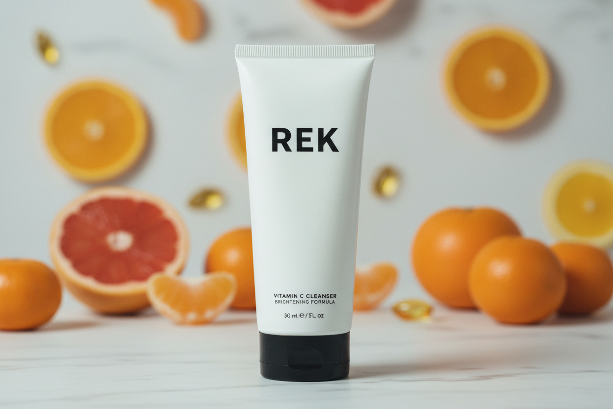 Vitamin C Cleanser – Brightening & Hydrating Face Wash | REK Cosmetics